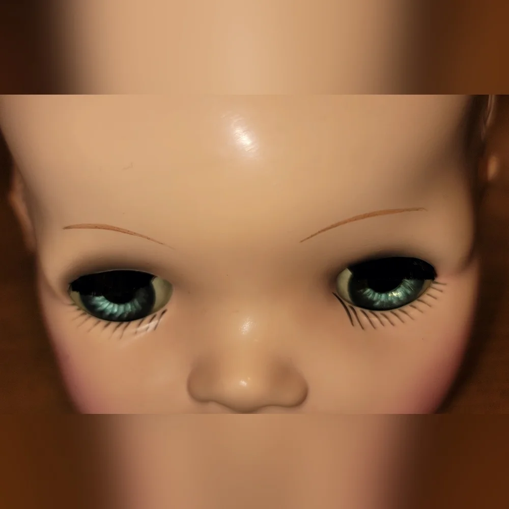 Vintage Imperial Crown Toy Company Doll Head - 1940's - Picture 9 of 15